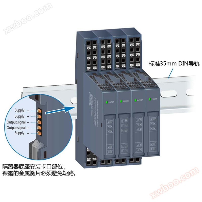 Passive Signalisolatoren der Serie LYW