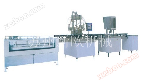 2000BH Dễ dàng kéo có thể đấm chai, điền, đóng nắp sản xuất