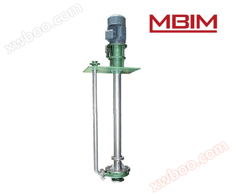Pompe sous - liquide à axe long type mmhy