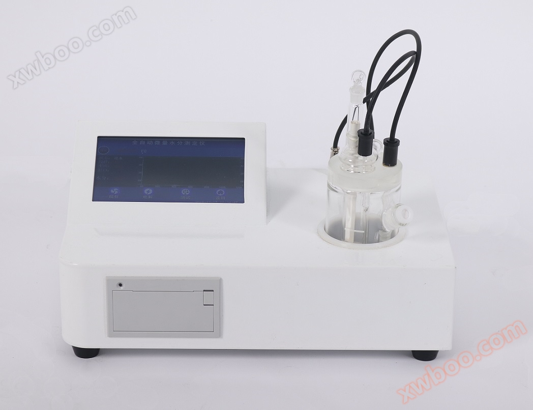 Micro moisture analyzer for rapid determination of trace moisture