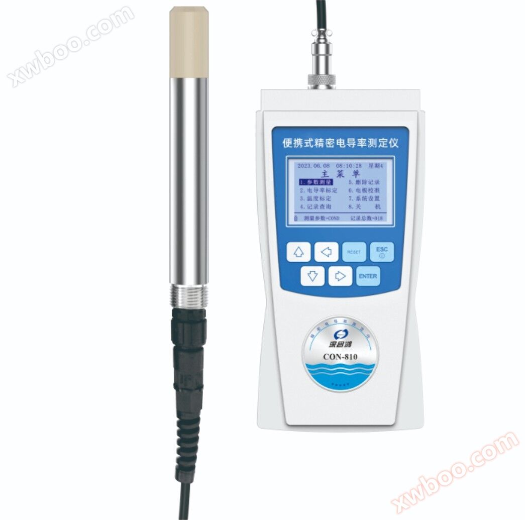 Tragbares Leitfähigkeitsmesser Typ CON-810